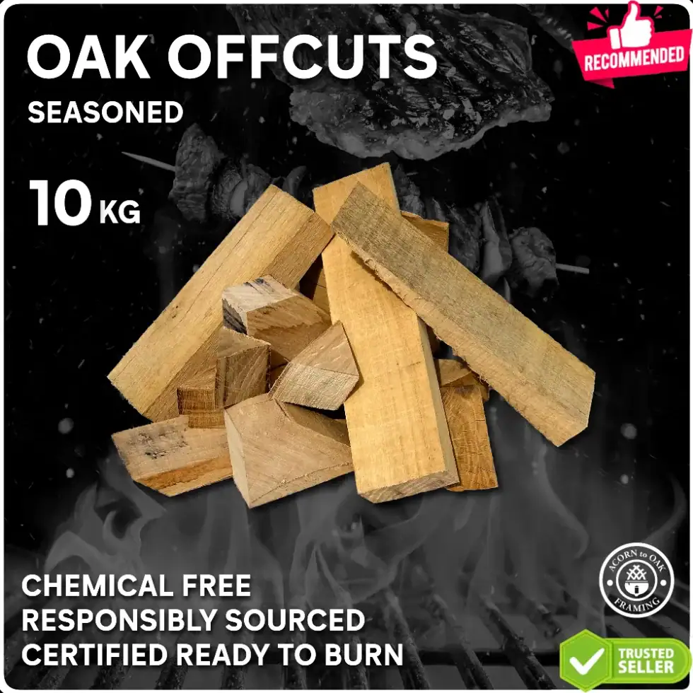 10kg Oak Offcuts for firewood in catsfield