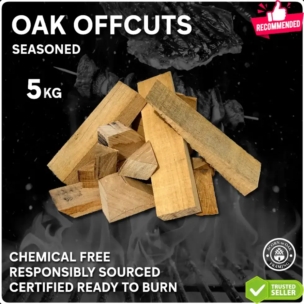 5kg Oak Offcuts for firewood in catsfield