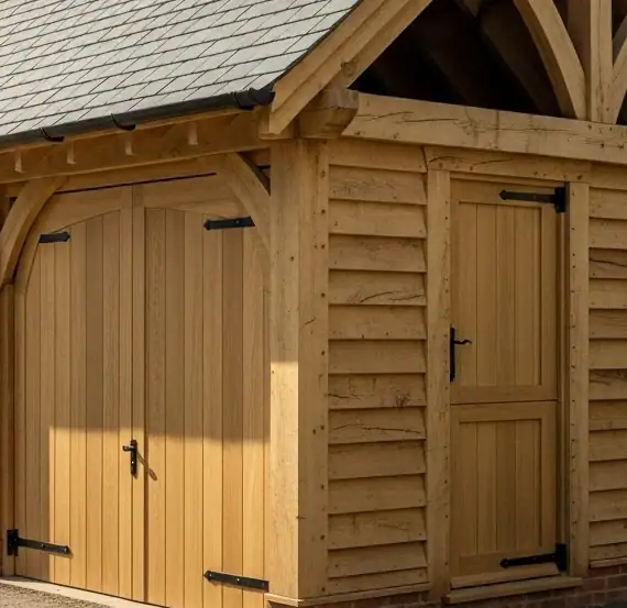 Building with oak doors review