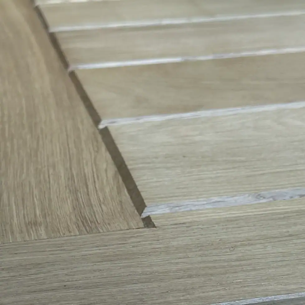 Oak Door Cladding Close up grain detail
