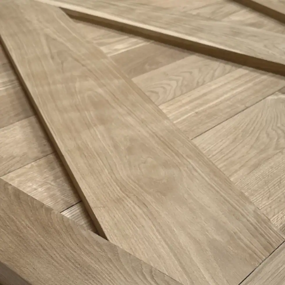 Oak Door Cladding Grain